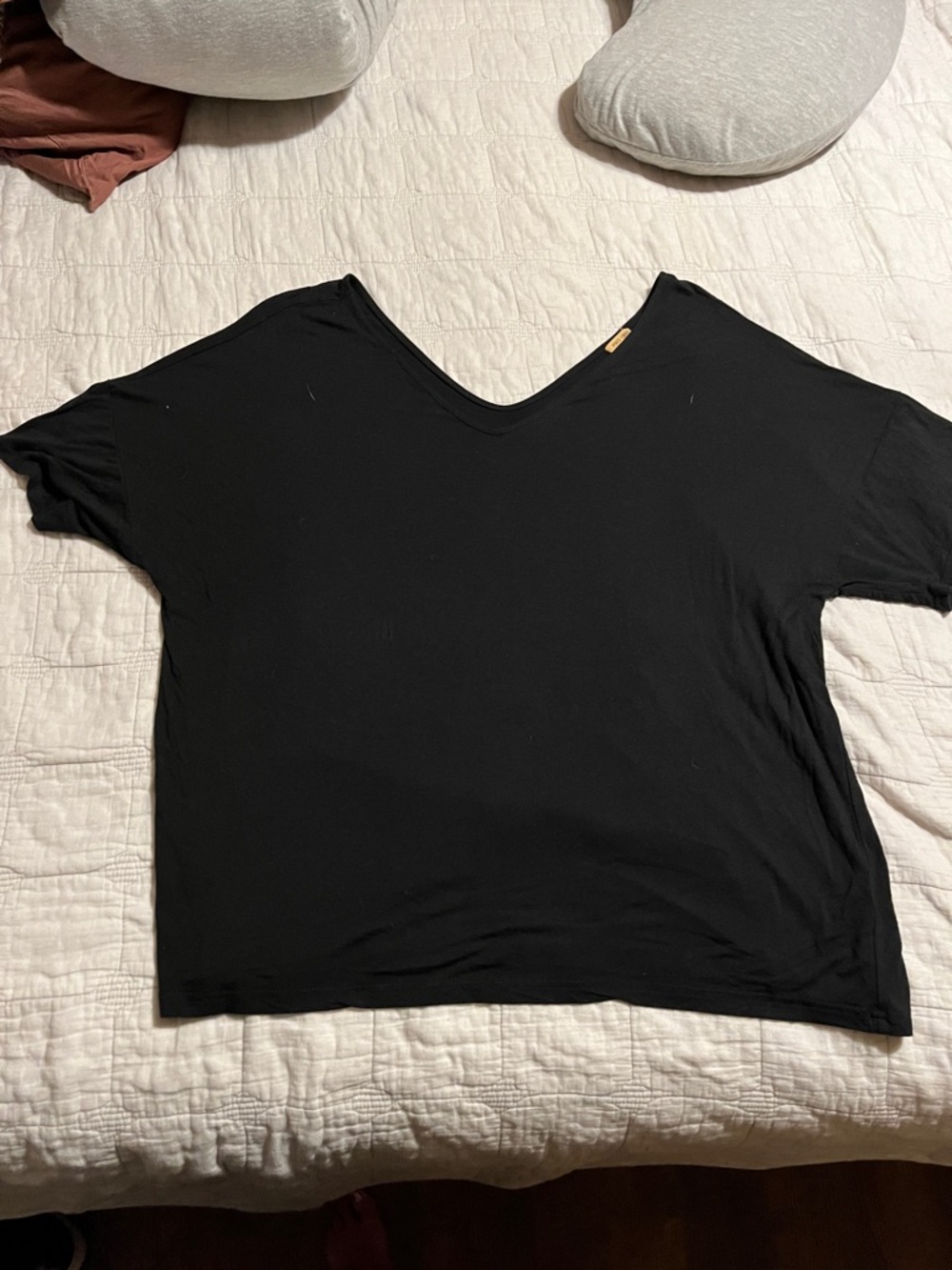 PIKO 1988 Cool Bamboo Deep Vneck Top - Size M